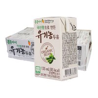 콩콩아이 국산콩으로 만든 유기농두유 24p, 두유, 135ml, 24개