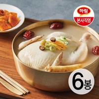 하림 삼계탕 800gX6팩, 6개, 800g