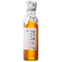 [대현상회] 50년전통 저온압착 국산 들기름 180ml, 1개