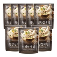 신세계 올반 영양삼계탕 900g, 8개