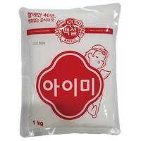 백설 아이미 1kg 업소용, 1개