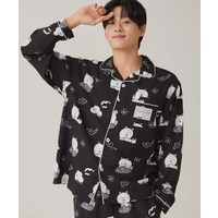 SPAO 담곰이 귀여워졌담곰 긴팔 파자마블랙 SPPPE49U01