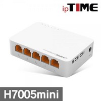 ipTIME 기가비트 5포트 스위칭허브, H7005 mini, 1개