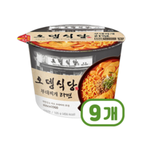 오뎅식당 부대찌개라면 큰컵사발면 105g x 9개