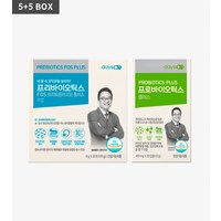 데이즈온 오한진 프리바이오틱스 5개월 + 프로바이오틱스 유산균 5개월, 5세트, 150g /12g