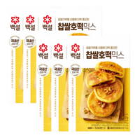 백설 찹쌀호떡믹스, 400g, 6개