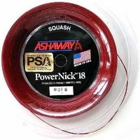 아사웨이 Ashaway Powernick 스쿼시 스트링 1릴 360피트 18게이지