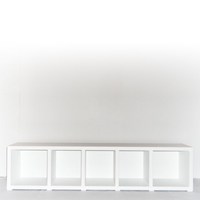 트리퍼니가구 1단 1800 책장 - 두께36T 고급데코시트지, 화이트