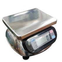 AND WP시리즈 방수 전자저울 1kg~30kg 주방저울 국산 수산시장 횟집 식당, WP-10k (최대10kg 5g단위)