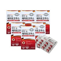 [동국제약] 편안 눈 헤마토코쿠스 400mgX30캡슐 6박스[6개월분], 상세 설명 참조