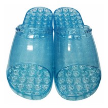 P.V.C엘레강스욕실화(트임), 블루, 1개