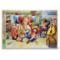 학산문화사 원피스 파티타임 직소퍼즐 500pcs, 혼합색상