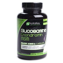 뉴트라키 글루코사민 콘드로이틴 MSM 2830mg 캡슐, 120개입, 1개