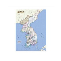 [렉스데코]대한민국전도, 코팅접착
