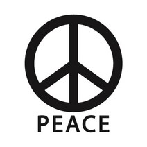 [뭉키데코] 주유구스티커 Peace, 3개