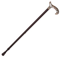[Classic Cane]브라운마블더비 길이조절식지팡이, 블랙루비