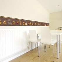 [디자인엠] 브라운카페, 1개, 혼합색상