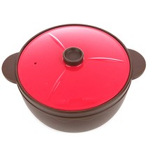 인콕 실리콘 냄비 대, 18 x 7.5 cm, 핑크+블랙