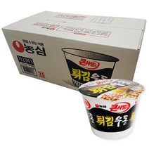 농심 큰 사발면 튀김우동, 111g, 16개