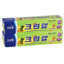 크린랲 정품 증정 크린랩 비닐랩 일회용 주방용 랩 가정용 위생랩 22cm, 2개