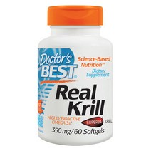 닥터스베스트 리얼 크릴 350mg 소프트젤, 60개입, 1개