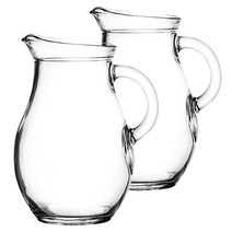 파사바체 비스트로물병 1.0L 1+1 유리물병 피처 저그물병, 비스트로물병-2개, 1L