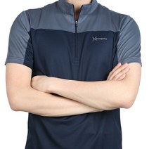 이지바이 남성 여름용 시원한 원단 반팔 집업티셔츠