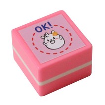 쁘띠팬시 스탬프, PR19 OK!(쿠룸이ver), 1개, 1개입