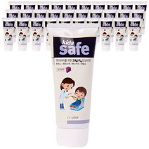키즈세이프 포도향 유아 치약, 90g, 40개