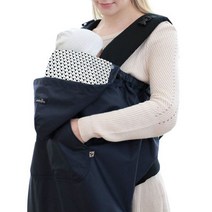 피카라 아기띠 바람막이 워머, 네이비