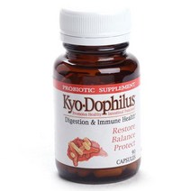 쿄릭 쿄-도필러스 다이제스천 & 이뮨 헬스 글루텐 프리 무설탕 캡슐, 90개입, 1개