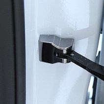 카템 기아 올 뉴 카니발 도어 체커 커버 2p 세트, 블랙 크롬