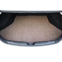 순수 코일 트렁크매트 두께 20mm 베이지 + 브라운 YT-16, G4 렉스턴 2017년 5월~, 쌍용