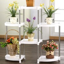 해피홈 화분정리대, 화이트, 6단