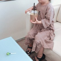 맘스메이드 선인장 셔링 원피스