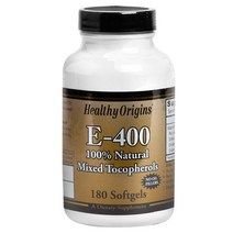 헬시오리진스 E-400 소프트젤 글루텐 프리 무설탕, 180개입, 1개