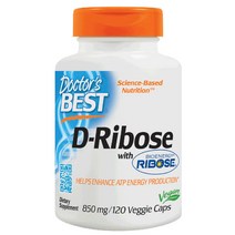 닥터스베스트 D-리보스 850mg 글루텐 프리 베지 캡, 120정, 1개, 120정