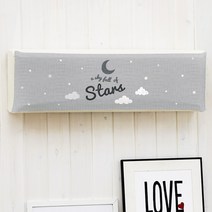 더자리 스판 에어컨 커버 벽걸이형, 루나스타