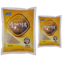 청은 들깨가루, 200g, 2개