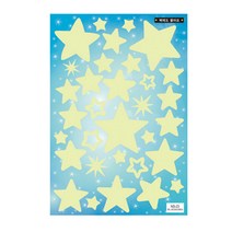 환타스틱스 야광별 스티커 NS-23 3p, 별1