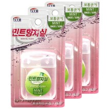 NTB 민트향 치실, 보통굵기(840D), 3개, 1개입