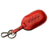 헤르만 현대자동차 스마트키 가죽케이스 HX10, 로즈 레드, 현대 4버튼타입