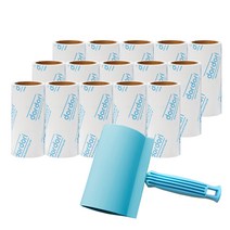 하나리빙데코 국산 100핸들 테이프클리너 블루 + 리필 15p + 케이스 세트, 15개