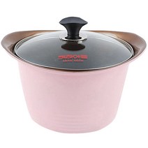 키친아트 88오페라 세라믹 곰솥, 26cm, 핑크