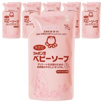 샤본다마 아보카도 유아 거품 솝 리필, 350ml, 6개