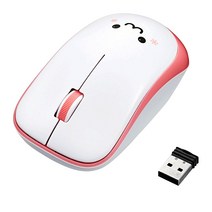 엘레컴 환경을 생각한 기특한 무선 마우스, M-IR07DRPN, 핑크