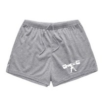 짐맨 트레이닝 헬스 숏 팬츠 반바지 바지 운동복 그레이