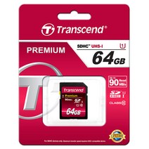 트랜센드 일반 SDXC UHS-I Class10 400X 메모리카드, 64GB