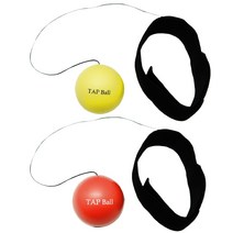 Creativeboxing TAP Ball 일반용   복서용 세트, 옐로우, 레드