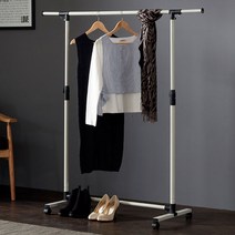 트레벨 이동식 행거 1단 900, 혼합색상